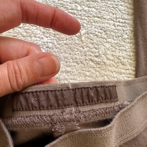 Rick Owens Brown Stretch Leggings – Minimalist Avant-Garde – Size S - Picture 2 of 3